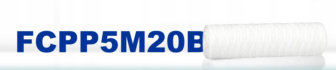 FCPP5M20B Wkład sznurkowy wody BigBlue AQUAFILTER Model FCPP5M20B