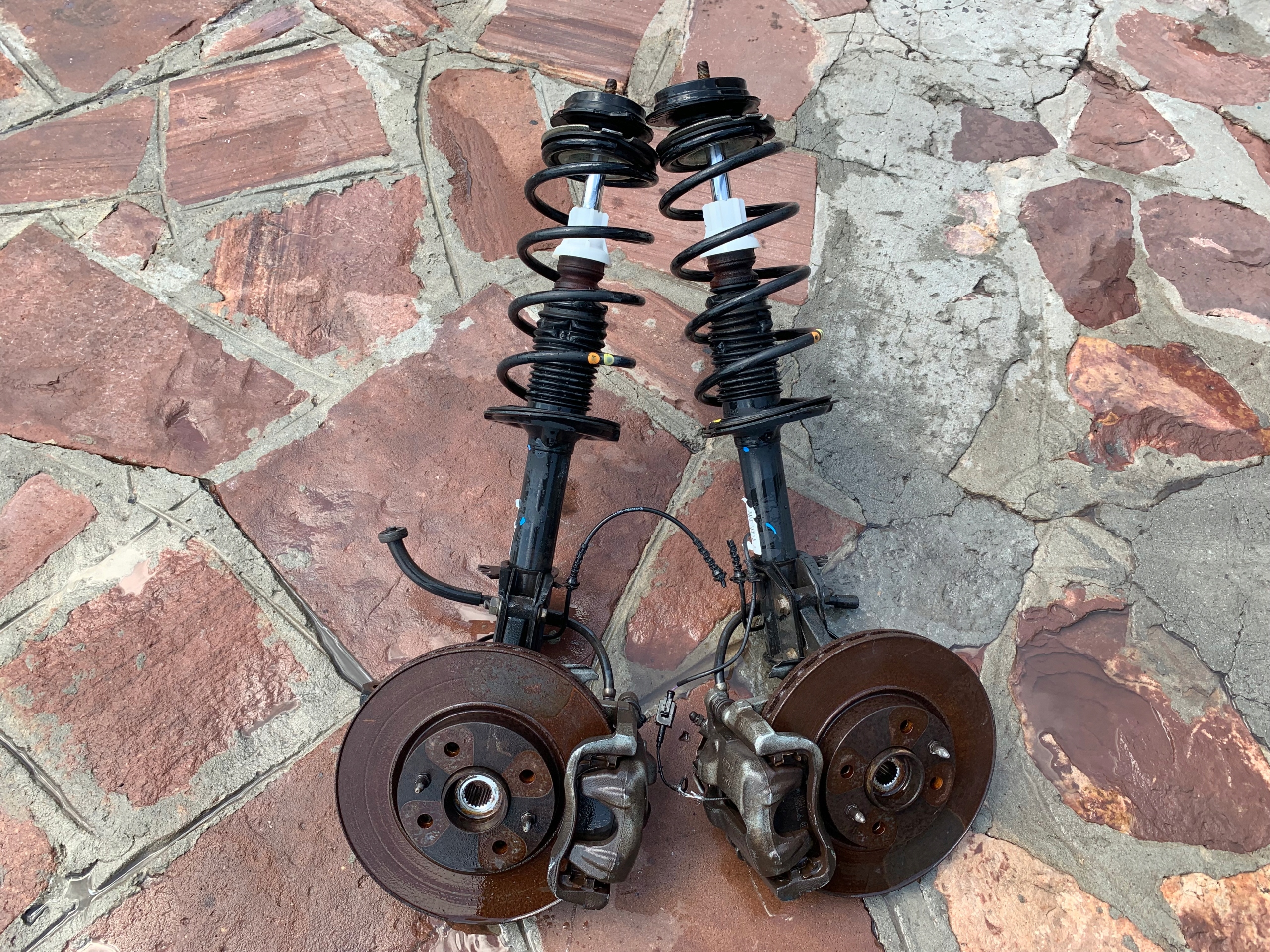 lancia YPSILON поворотный кулак, цапфа, амортизатор правый 1.4b