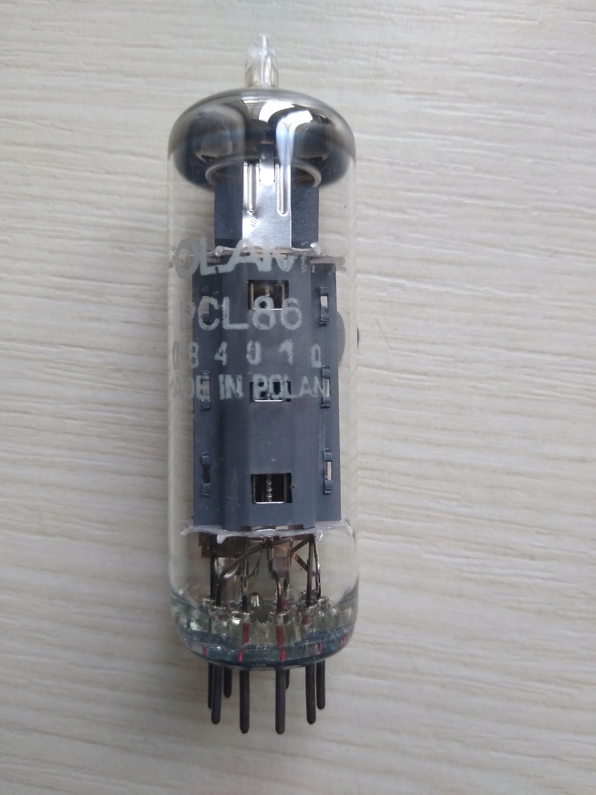 POLAMP ЛАМПА PCL86 NOS ЭЛЕКТРОННАЯ ТРУБКА NOS PCL 86 ОРИГИНАЛЬНАЯ