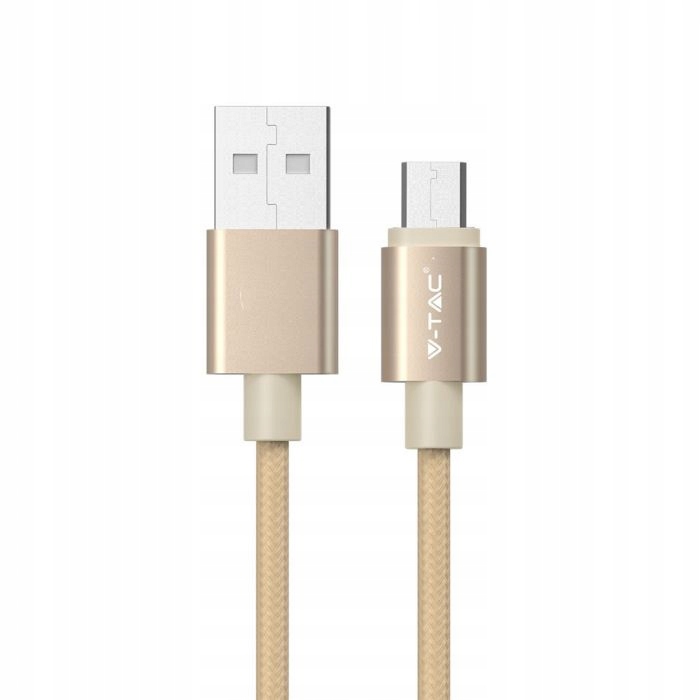 

Kabel Micro Usb Uniwersalny złoty Ładowarka Mikro