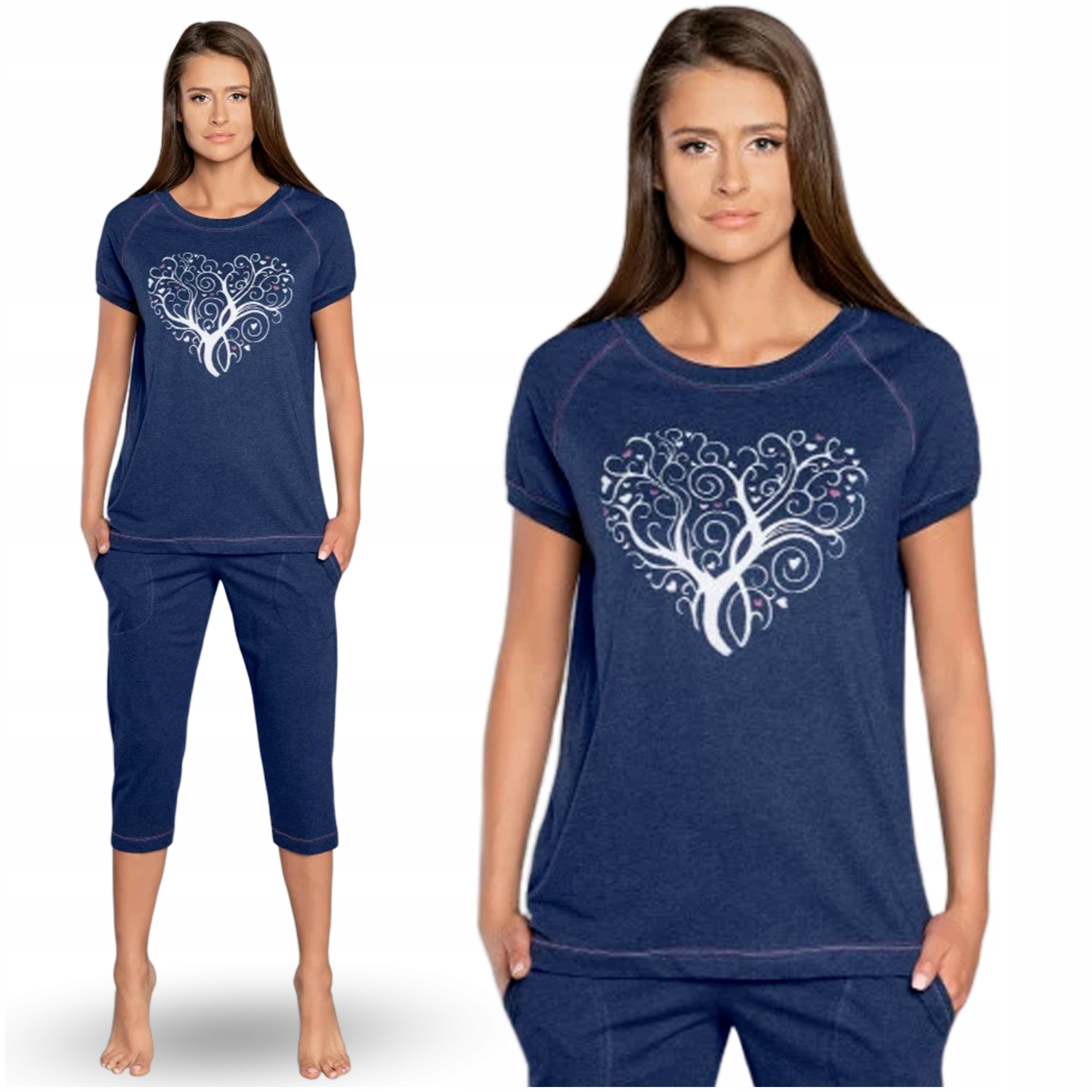 

Piżama bawełniana damska prezent Italian Fashion