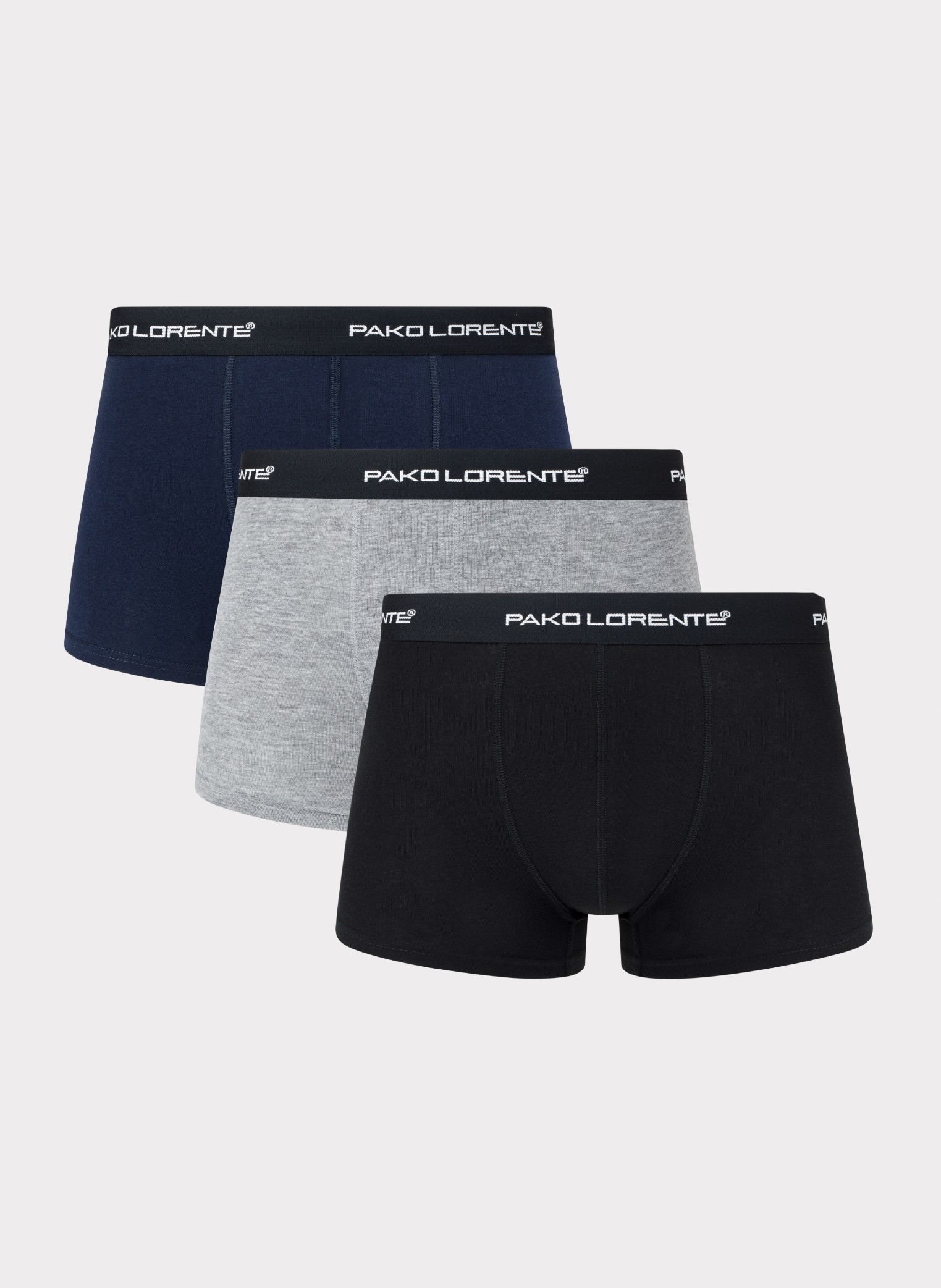 Trojbalení tří barevných pánských boxerek Pako Lorente vel XXL