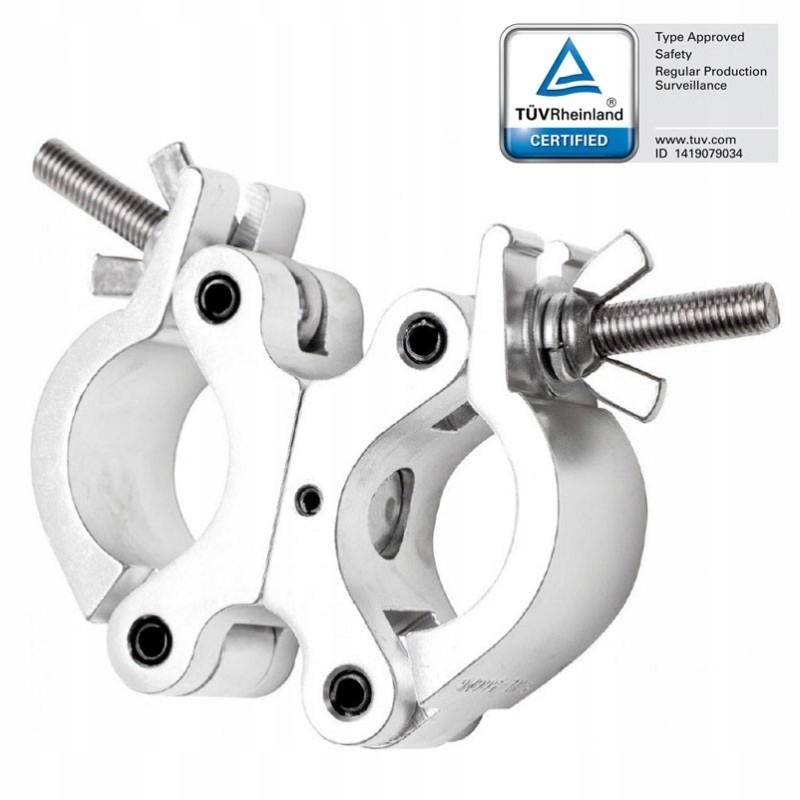 HAK UCHWYT DO MOCOWANIA ŚWIATEŁ DO 150 KG 50 PODWÓJNY METALOWY STAND4ME