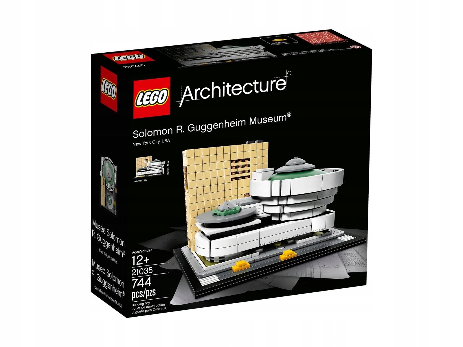 Lego Architecture 21035 Muzeum Solomona R. Guggenheima Nové