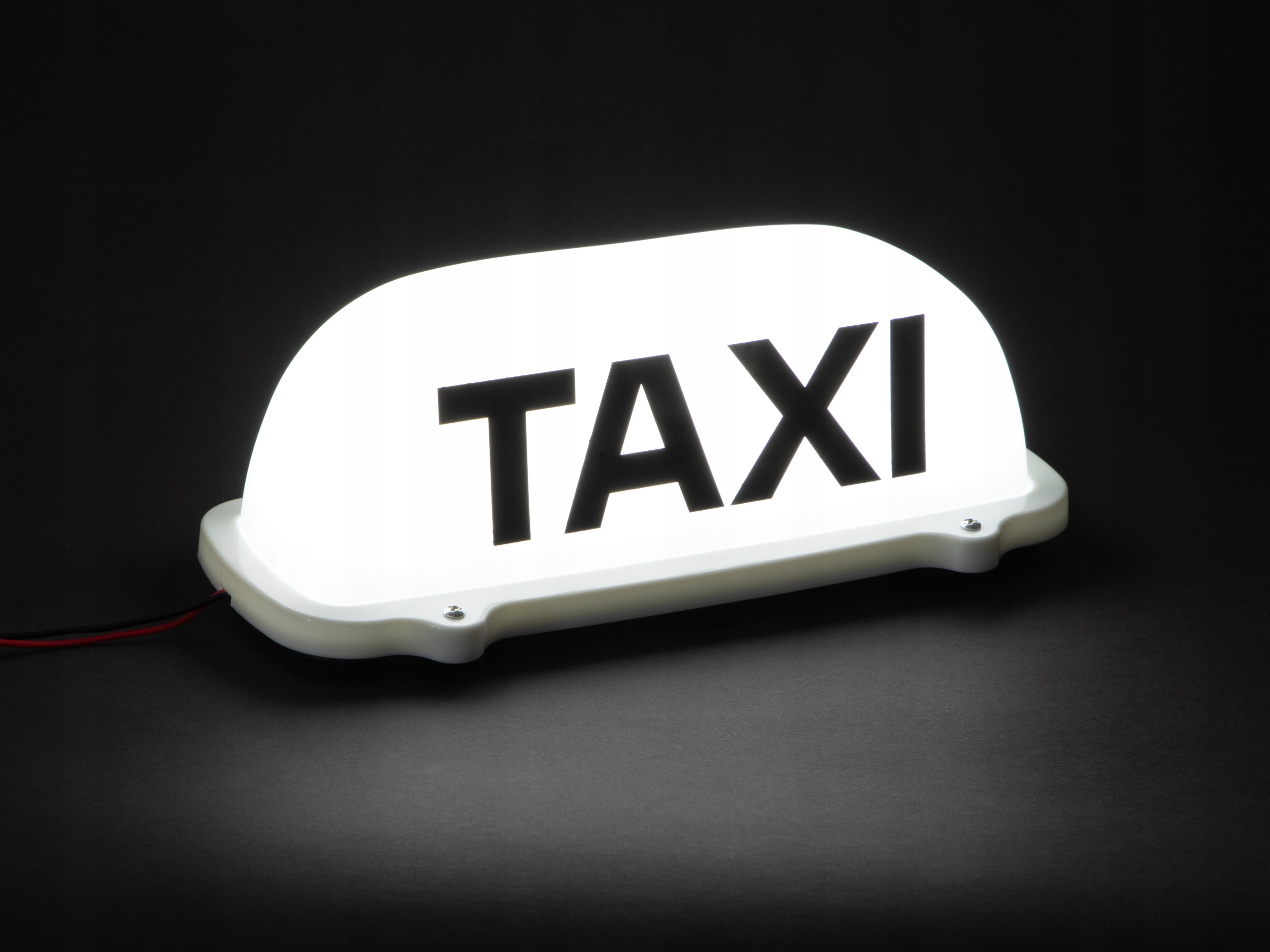 KOGUT LAMPA LED SZPAKÓWKA SYGNALIZATOR TAXI BIAŁA MOCNE PRZYSSAWKI 12V Źródło światła LED