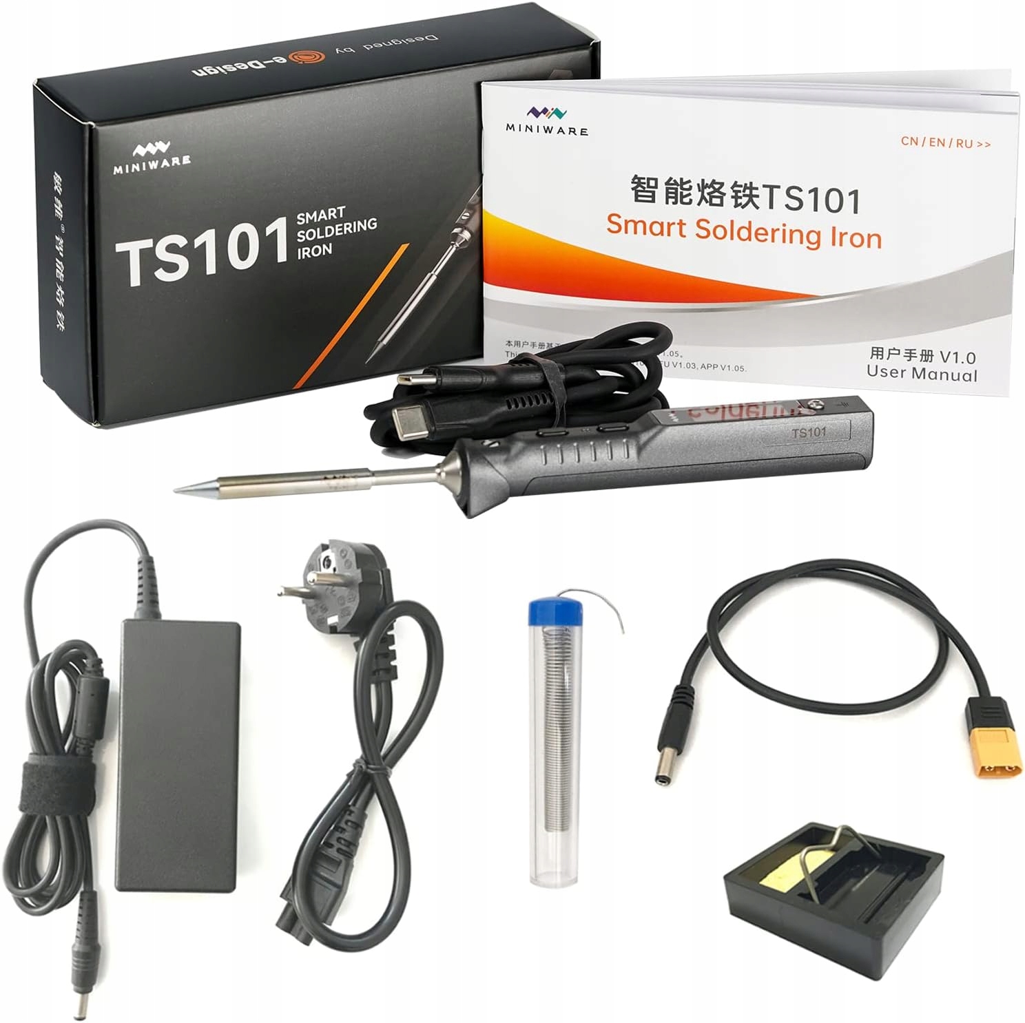 Pájecí pero s rychlým zahříváním a regulací teploty TS101 LCD