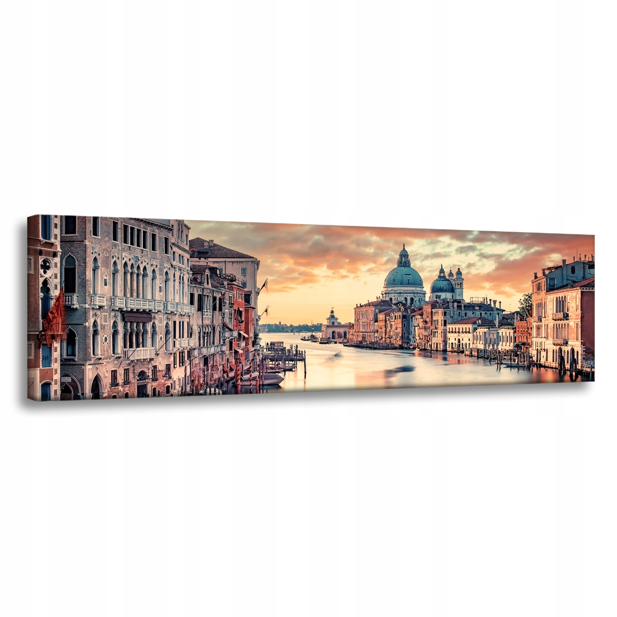Obraz na plátně Architektura Benátky 135x45 cm