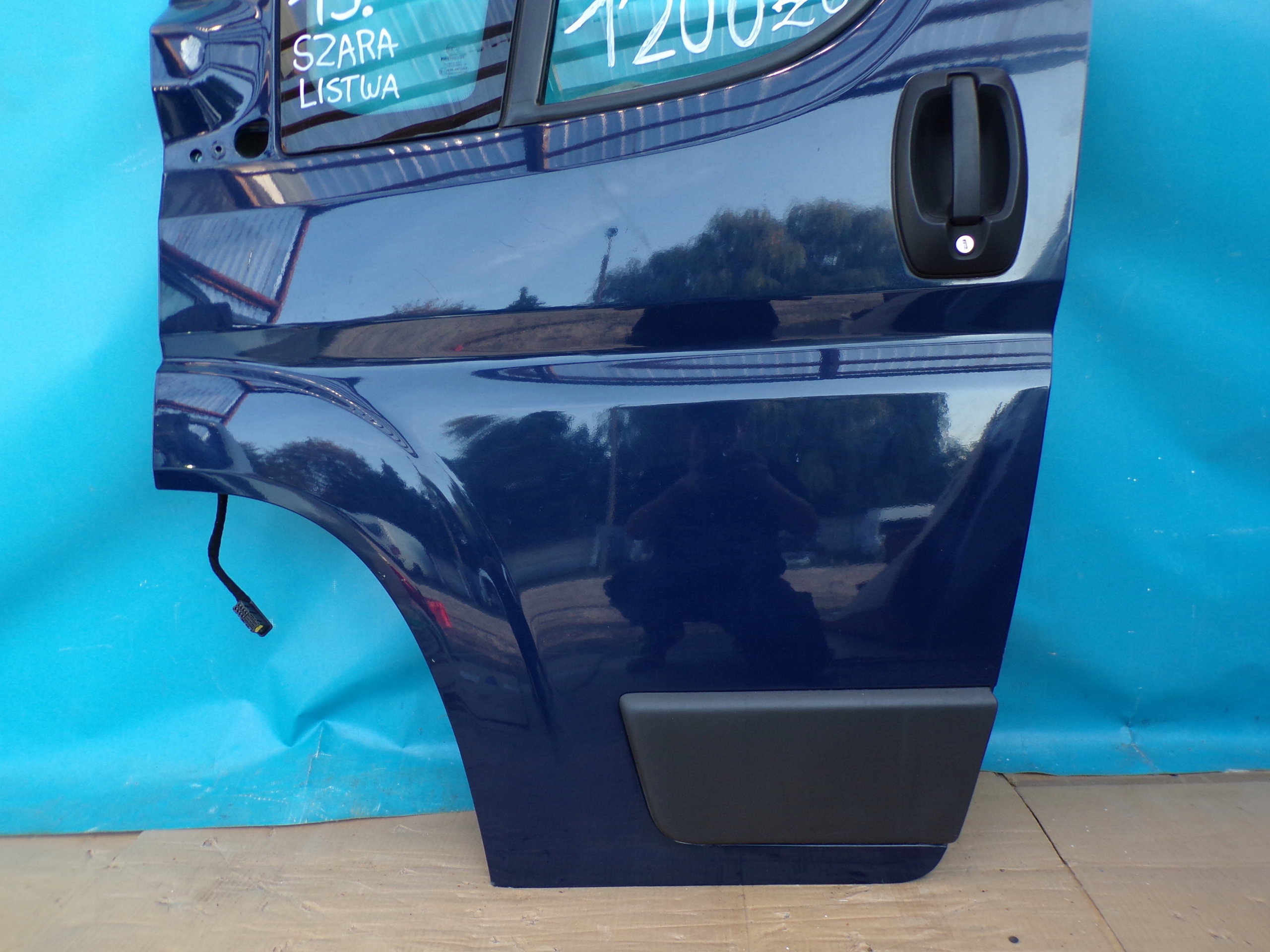 DUCATO JUMPER BOXER door front front left colour GRANAT