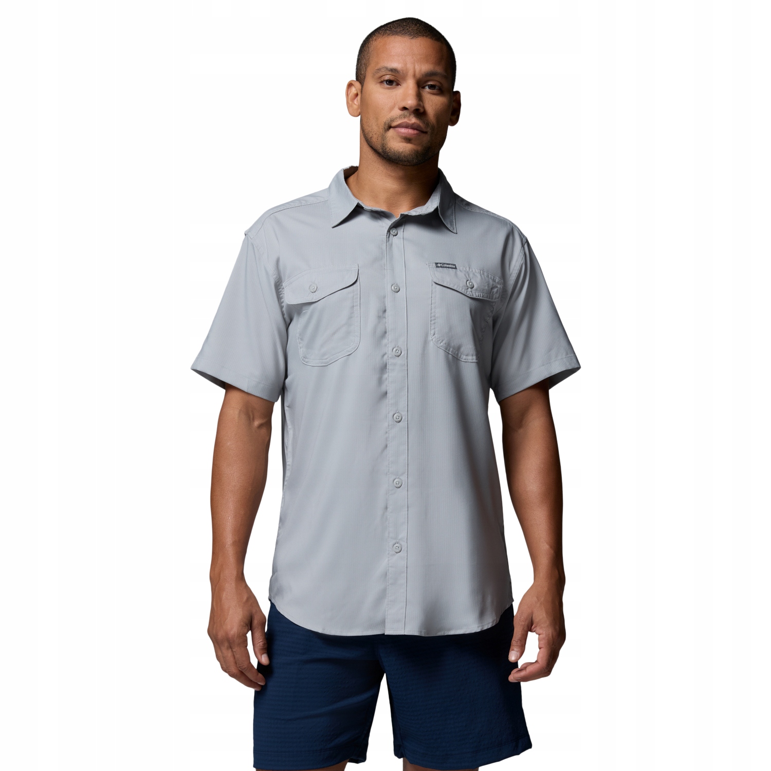 Columbia Utilizer II Solid Short Sleeve Shirt [M] Pánská košile Polyester