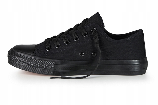 

Buty sportowe Trampki damskie Czarne Tenisówki