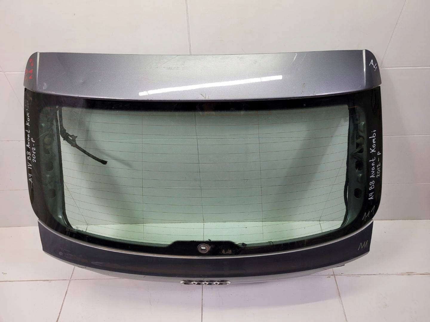 rear trunk door boot Audi A4 B8 facelift 2015