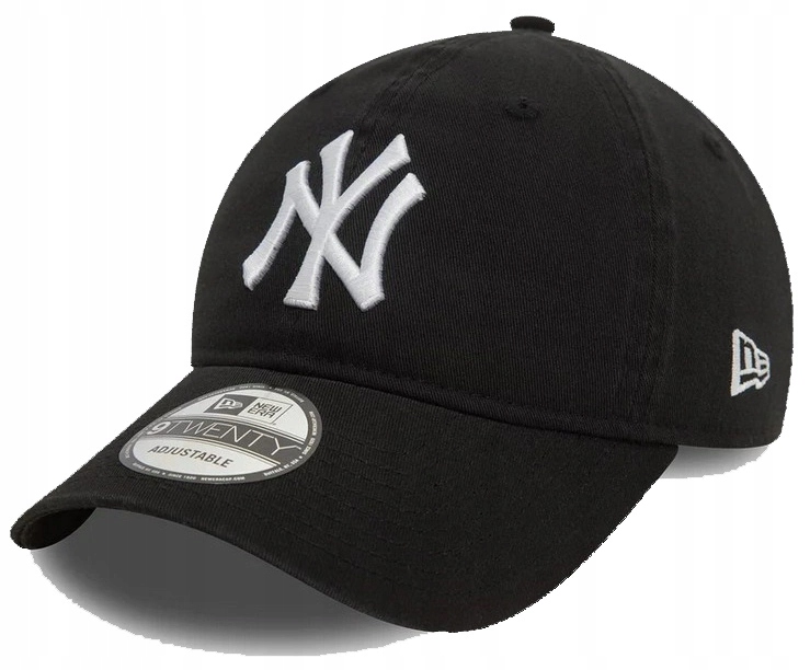 Czapka z daszkiem New Era Nyy Washed 9TWENTY Adjustable Cap czarna