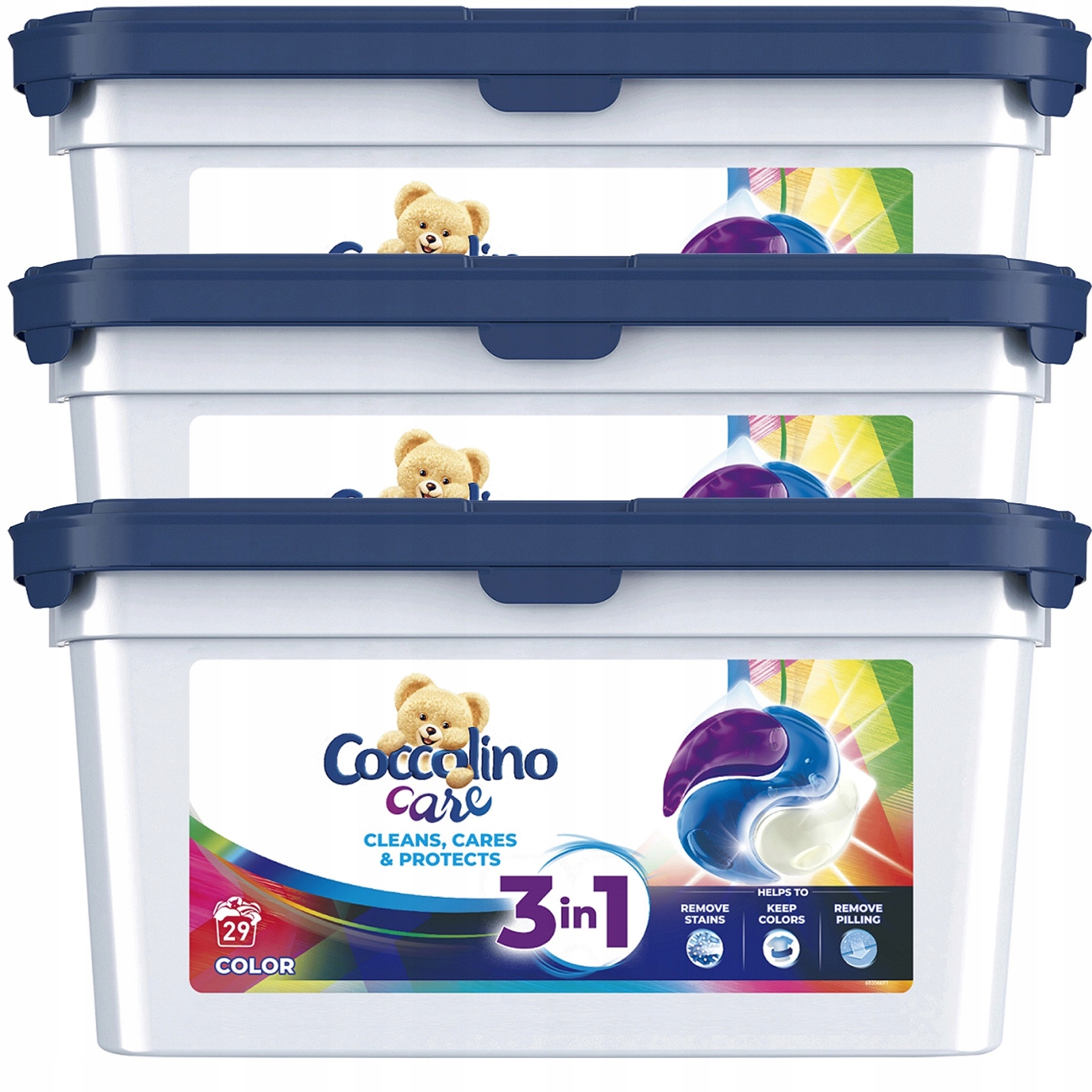 

Coccolino Care kapsułki do prania Kolor 87szt