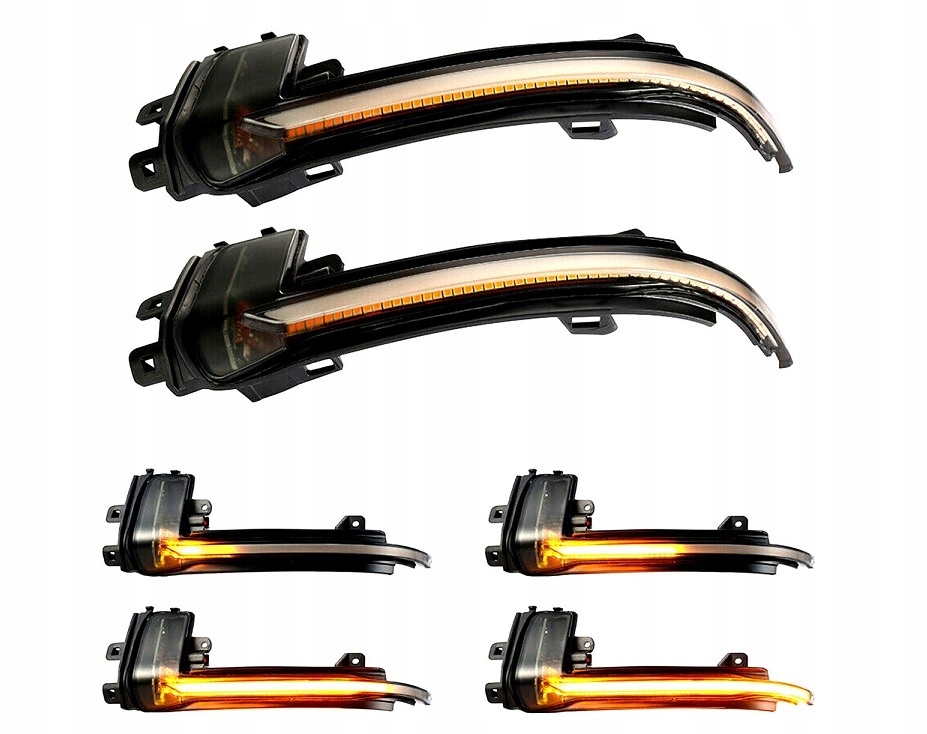 2010-2015 - Динамические поворотники зеркал Audi A4 B8 Lift