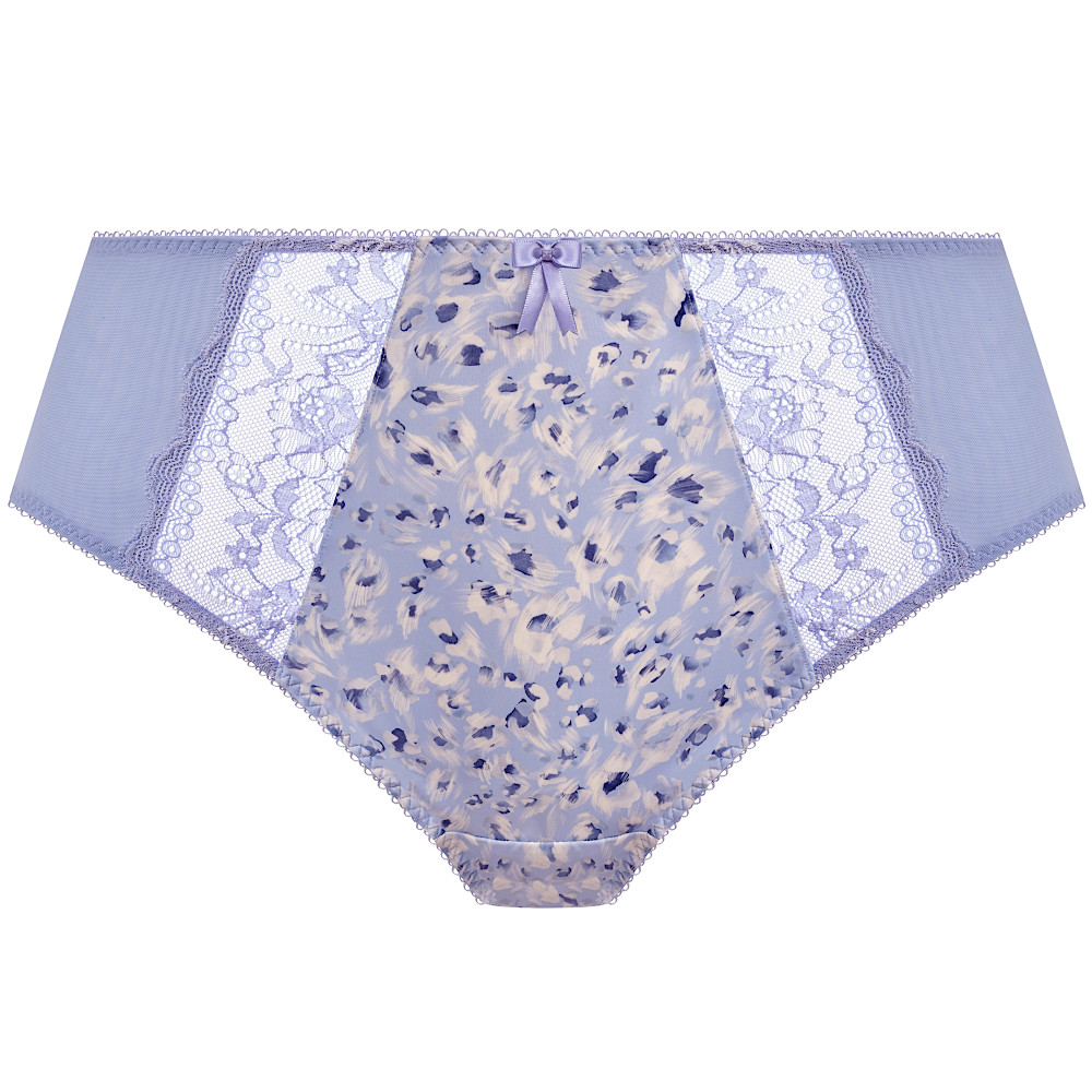 Elomi Morgan blue leopard vysoké kalhotky 38 12 M