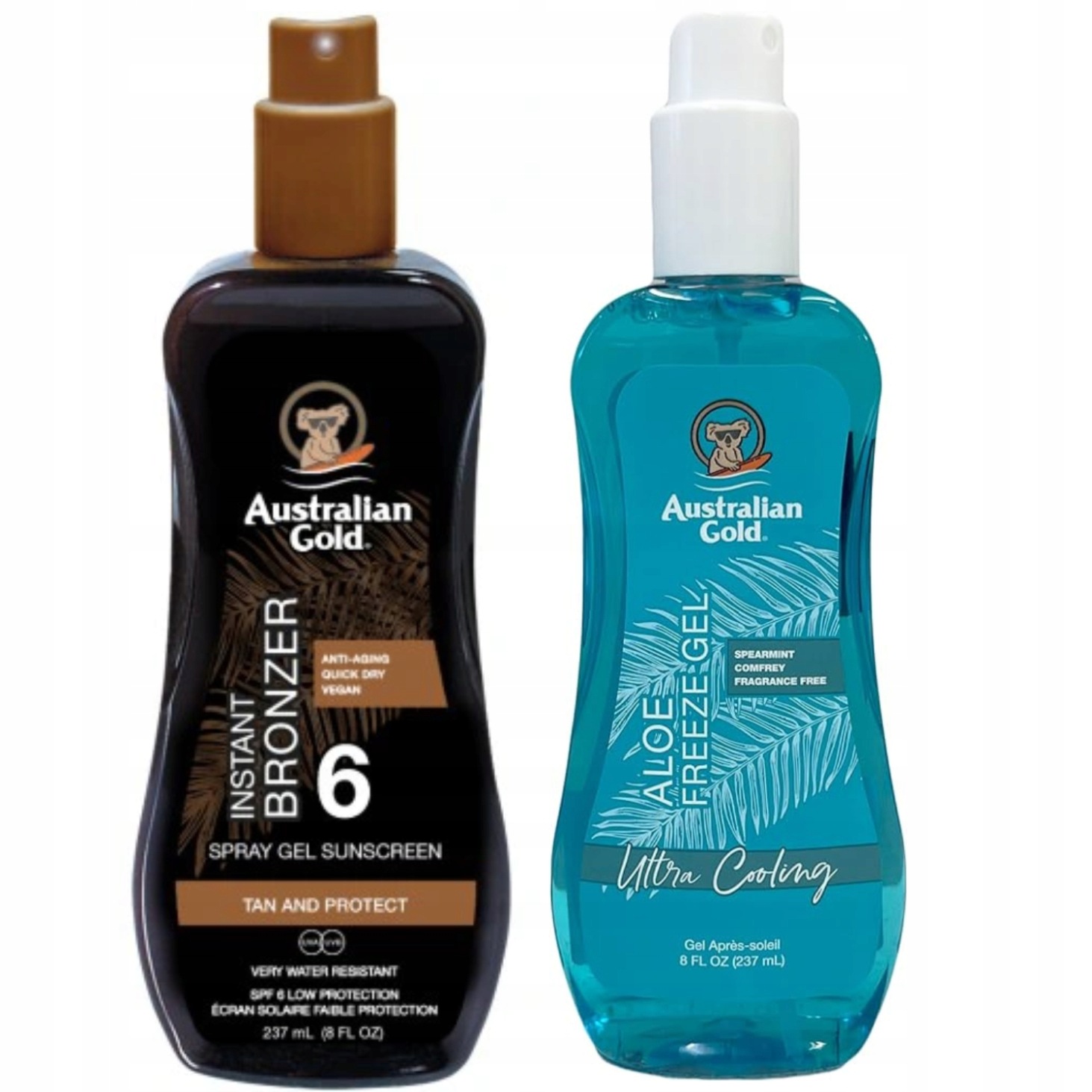Australian Gold Bronzující sprej SPF6 Aloe Freeze