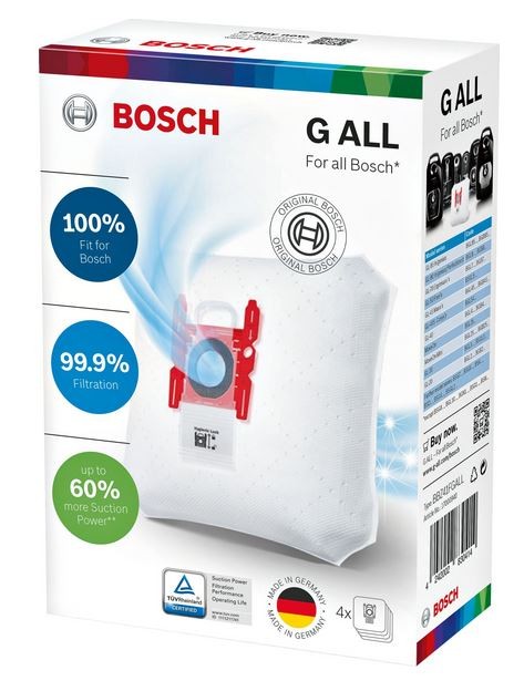 Vrecká do vysávača BOSCH typ G ALL BBZ41FGALL
