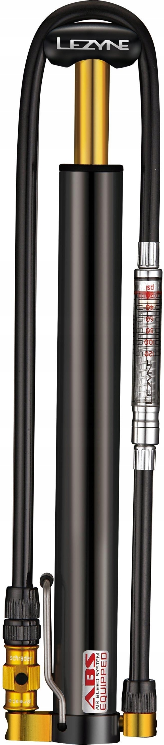 Ruční pumpička Lezyne Cnc Micro Floor Drive Hvg