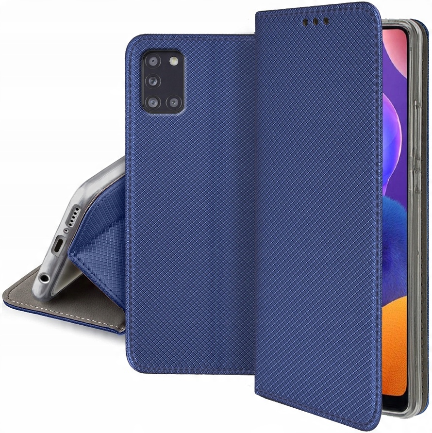 

Etui Portfel Magnet Szkło do Samsung Galaxy A31
