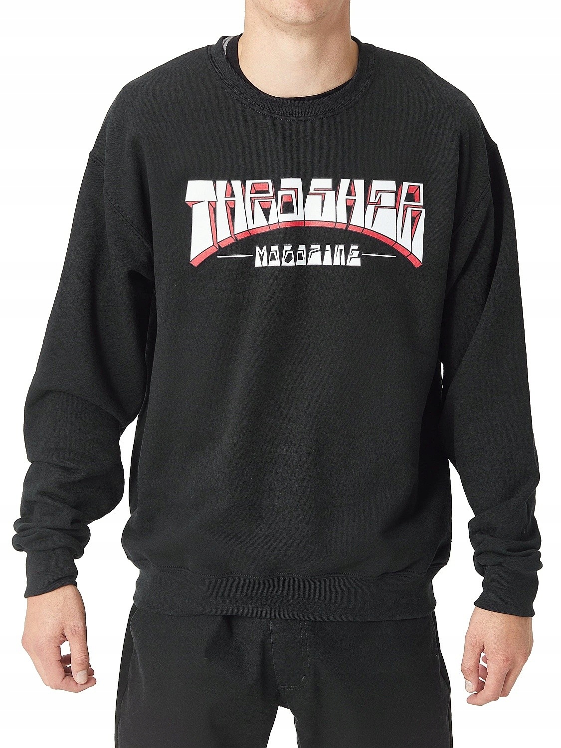 

bluza Thrasher Firme Logo Crew Black