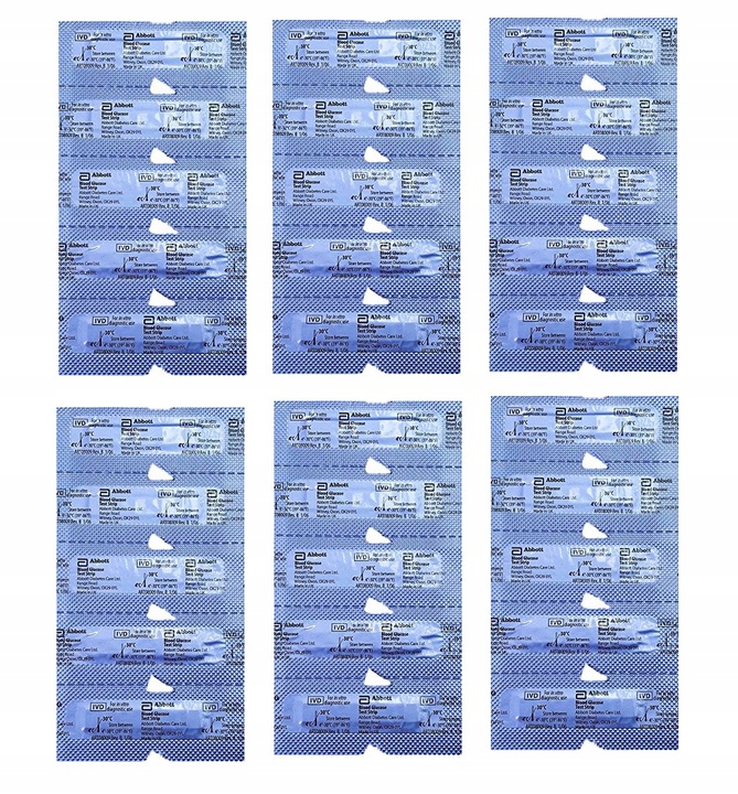 

30 Sztuk Paski do glukozy cukru Optium Xido