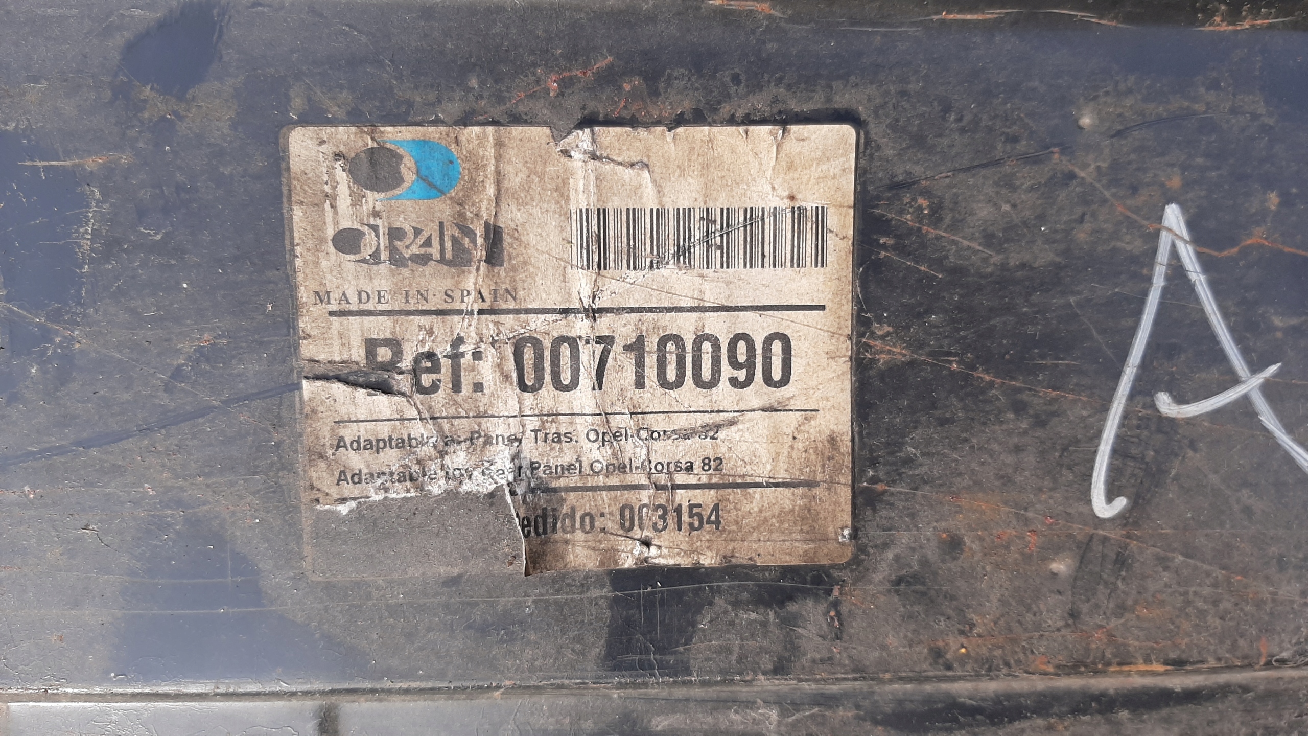 CORSA A PAS TYLNI WZMOCNIENIE 1983-1993 Producent części Inny