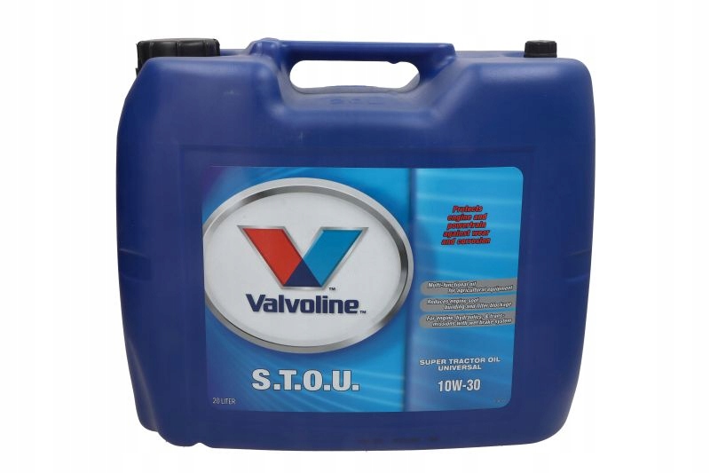 Olej silnikowy Stou (20L) SAE 10W30 API CE CF CF-4 SF CATERPILLAR TO-2 Producent Valvoline