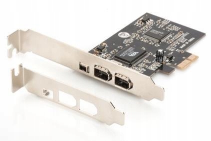 DIGITUS DS-30201-5 DIGITUS Kontroler Firewire 400 PCI Exp., 2xZew. 1xWew.