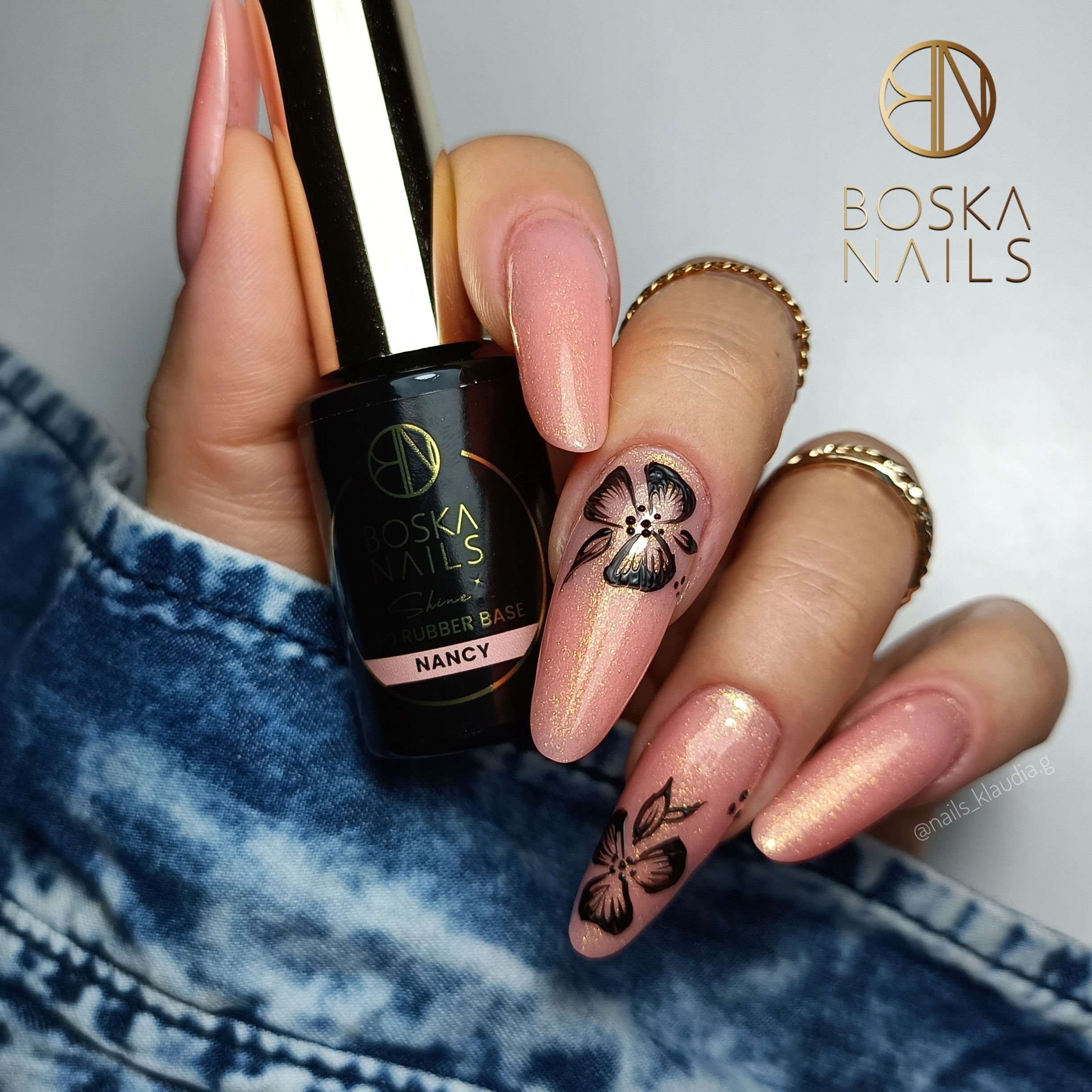 BOSKA NAILS SHINE PRO RUBBER BASE NANCY 6 ML Rodzaj budująca