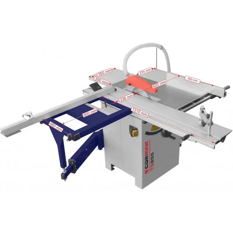 Pilarka Stołowa Piła Stołowa Krajzega Do Drewna 400V 2,2KW Cormak TS255