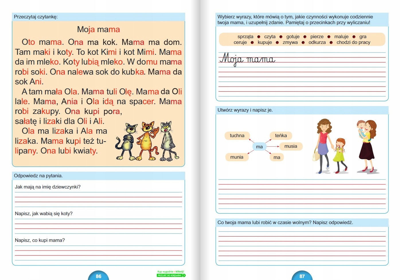 Elementarz - Ćwiczenia W Czytaniu I Pisaniu GREG Rok wydania 2012