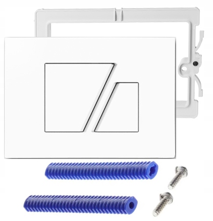 Splachovací tlačítko pro splachování Wc a splachovače Sanit S 707 Alpská bílá