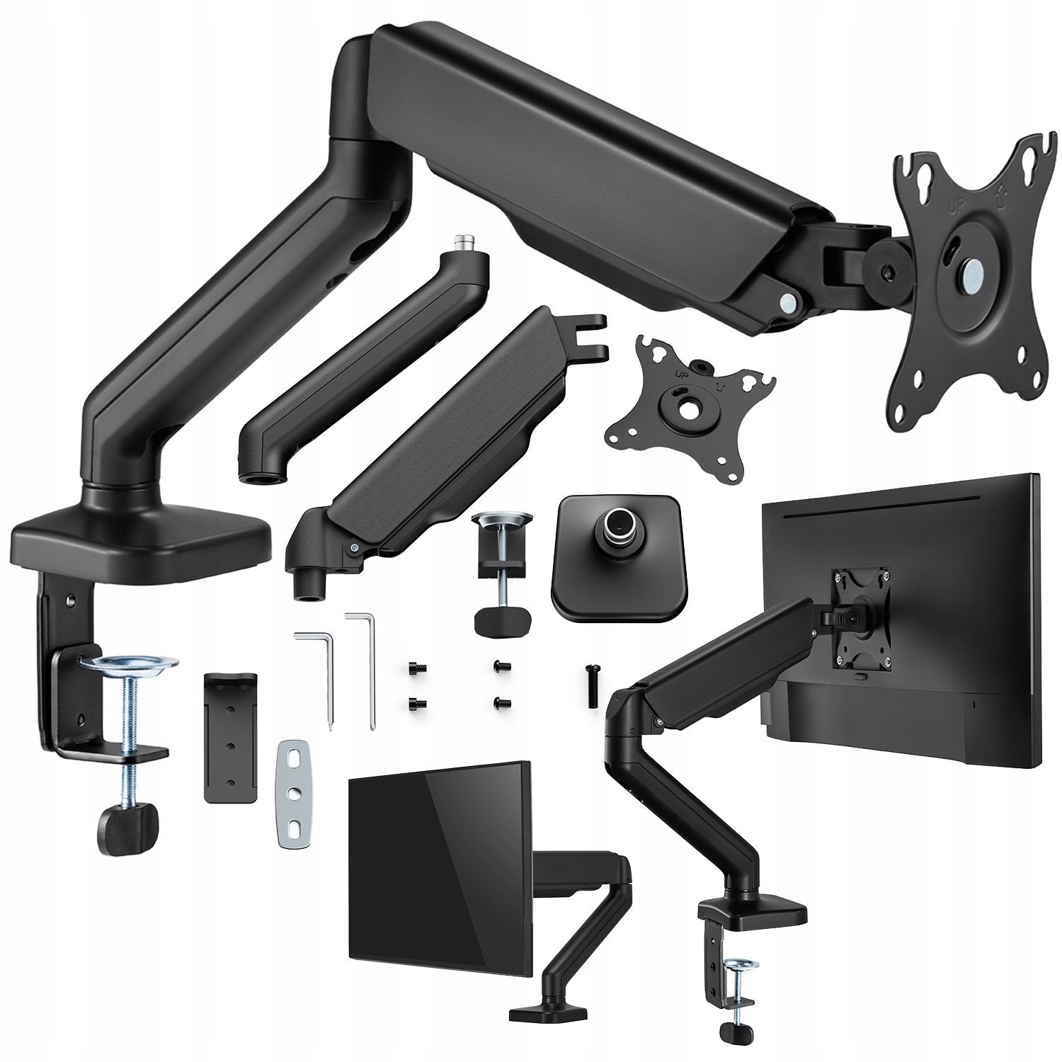 Uchwyt Mocowanie Wieszak Na Monitor Do Biurka Vesa 75x75 mm 7,5x7,5cm