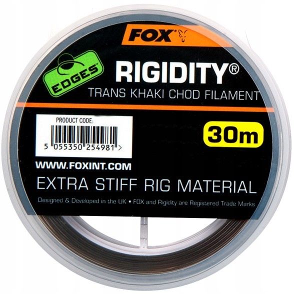 Żyłka Przyponowa Fox Chod Rig Trans Khaki 0.53mm