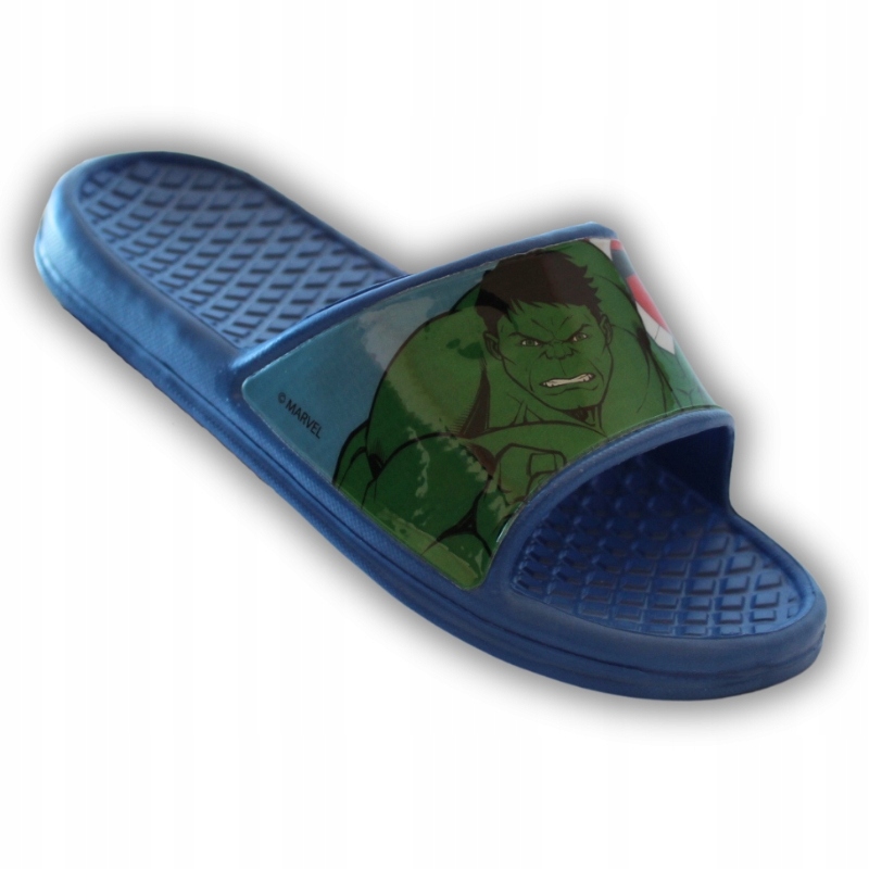 KLAPKI BASENOWE PIANKOWE DZIECIĘCE LEKKIE PLAŻOWE AVENGERS MARVEL 30/31