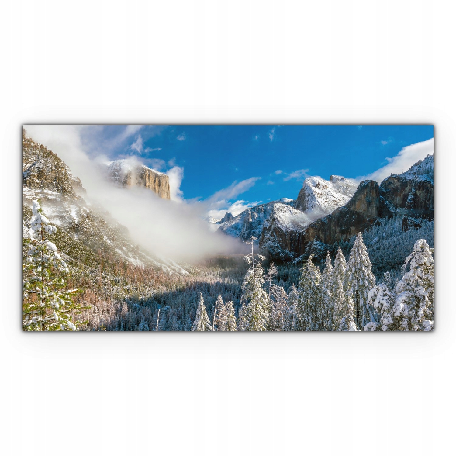 

Obraz Canvas dekoracja 120x60 Góry Krajobraz Zima