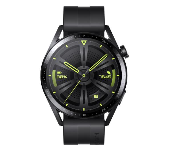 Smartwatch Huawei Watch GT 3 46mm AMOLED Bluetooth 5.2 czarny EAN (GTIN) 6941487249305
