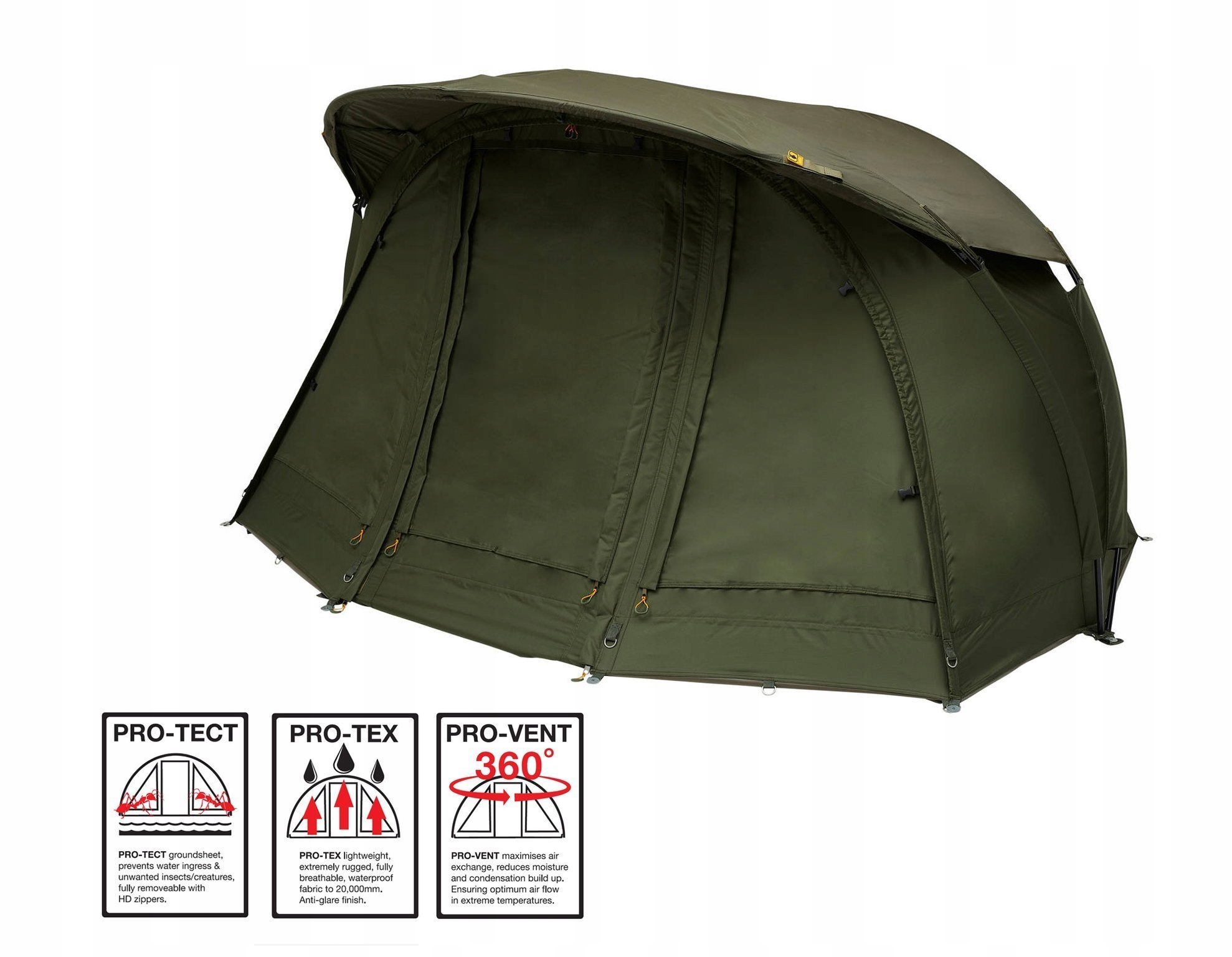 Namiot 1- Osobowy Prologic Inspire Z Poł-narzutą