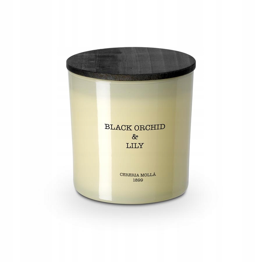 Vonná sviečka 600 g Black Orchid & Lily Cereria Molla