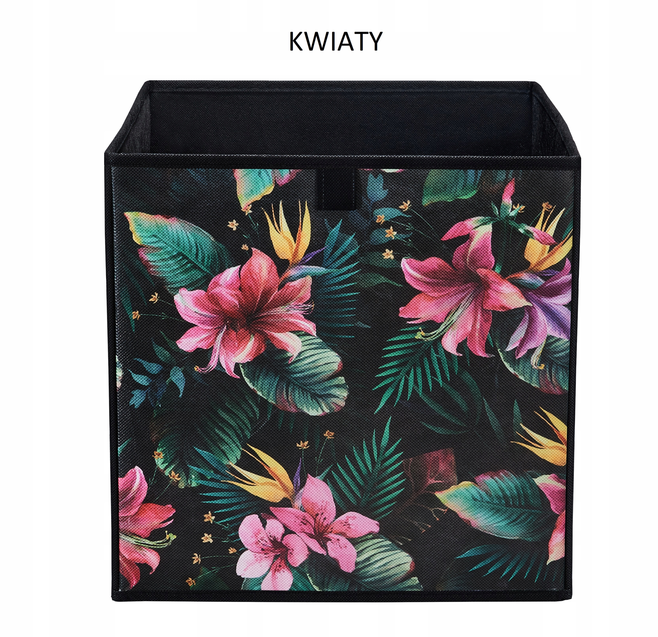 PUDEŁKO TEKSTYLNE organizer do przechowywania FLAMING RÓŻNE WZORY 31x31x31 Informacje dodatkowe brak