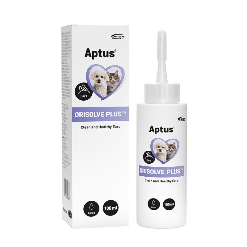 Levně Aptus Orisolve Plus hygiena uší pes a kočka 100 ml