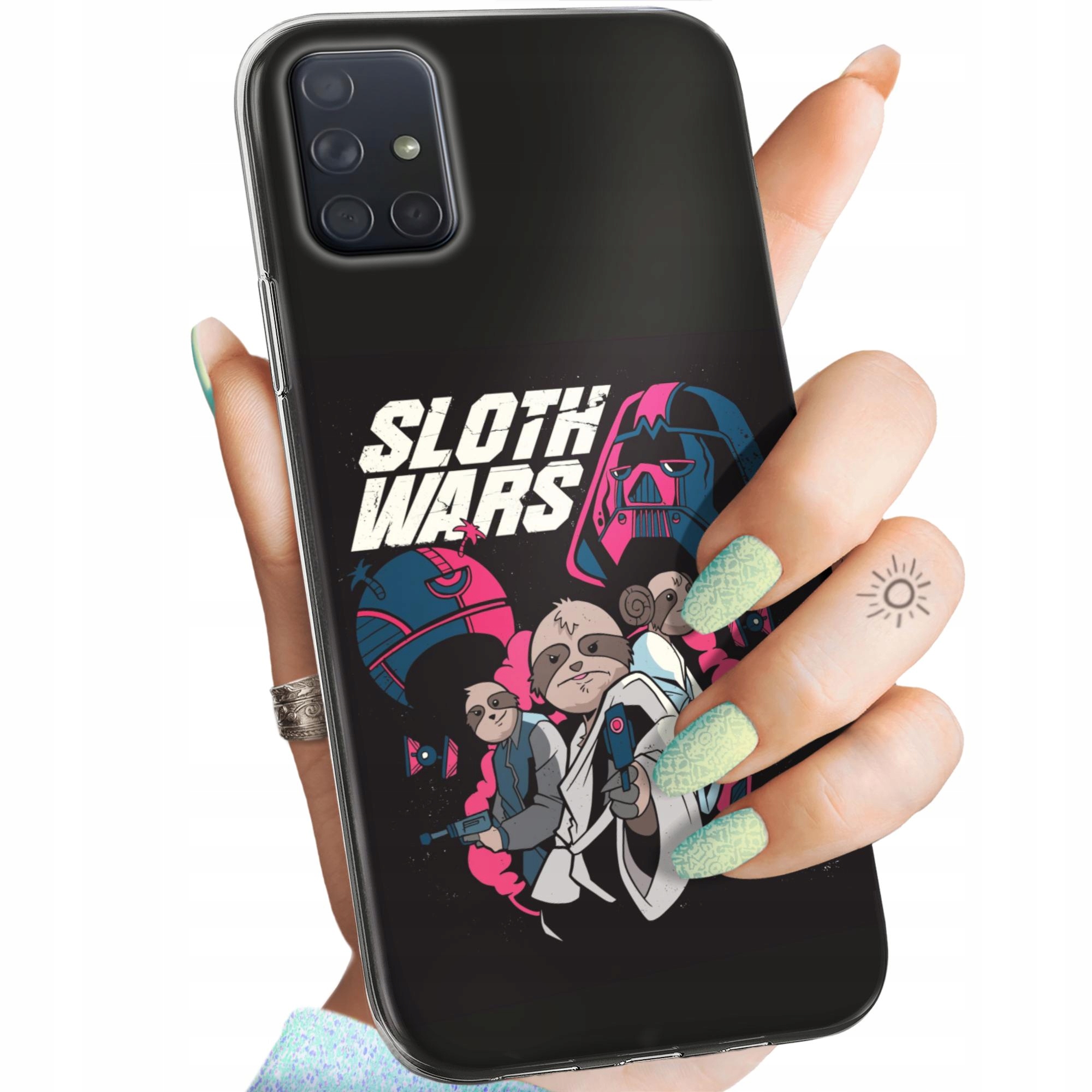 Etui Do Samsung Galaxy A71 Gwiezdne Wojny Star Wars Mandalorian Case