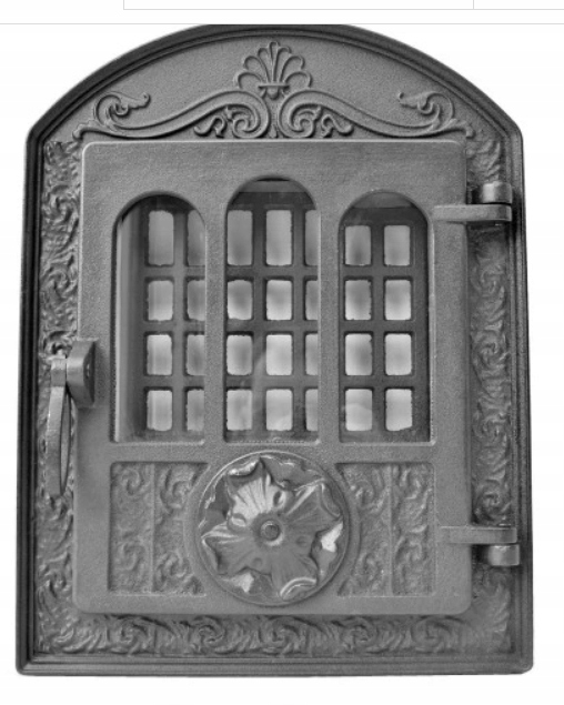 Drzwiczki do wędzarni pieca żeliwne BAROK