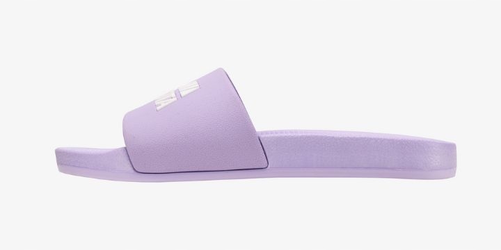 DAMSKIE KLAPKI PLAŻOWE KUBOTA 39 LAWENDOWE GUMOWE KLAPKI NA PLAŻE 39 Kolor fioletowy