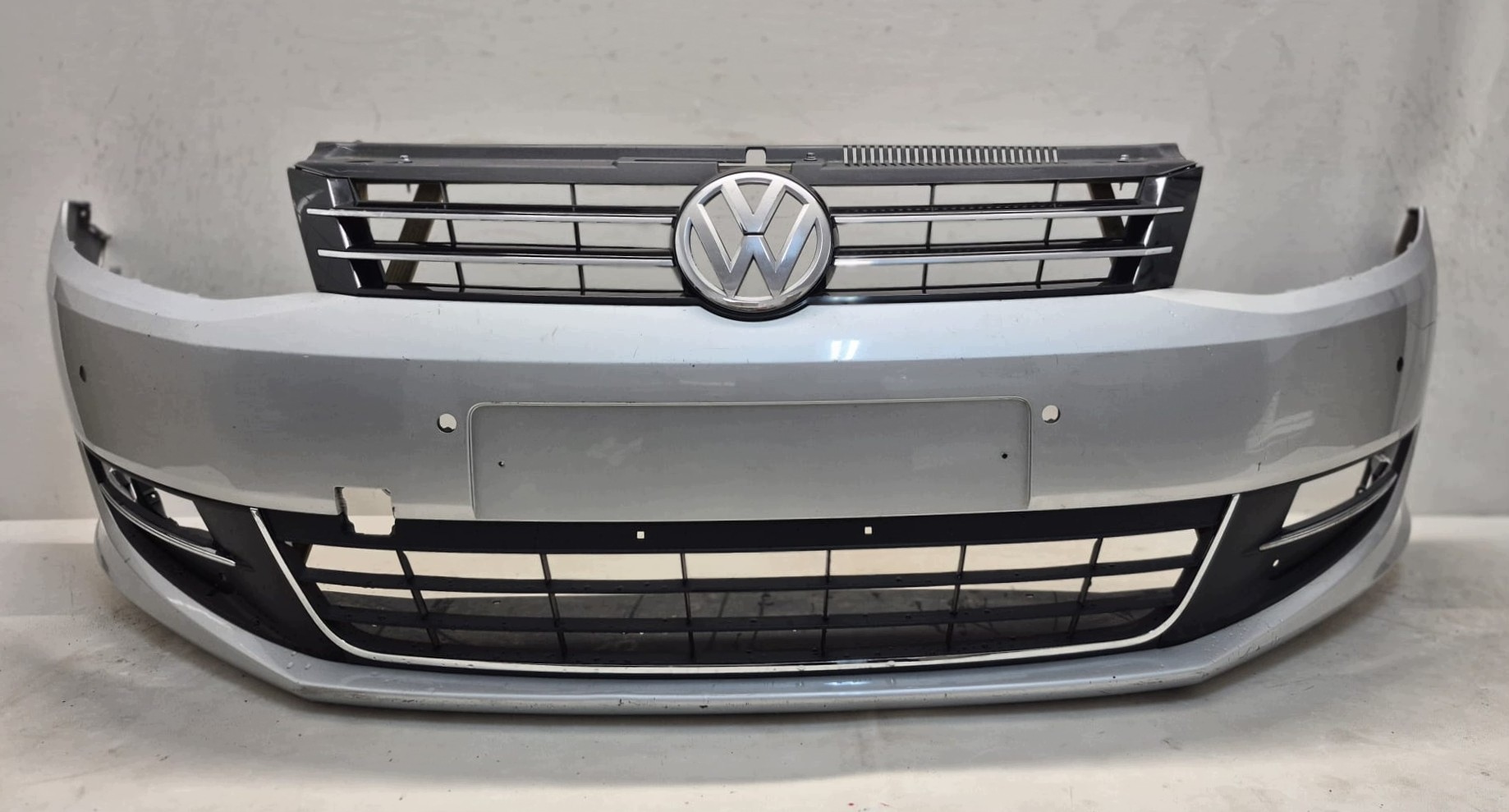 VW SHARAN II 2 10- bumper front front 4XPDC 7N0807221A