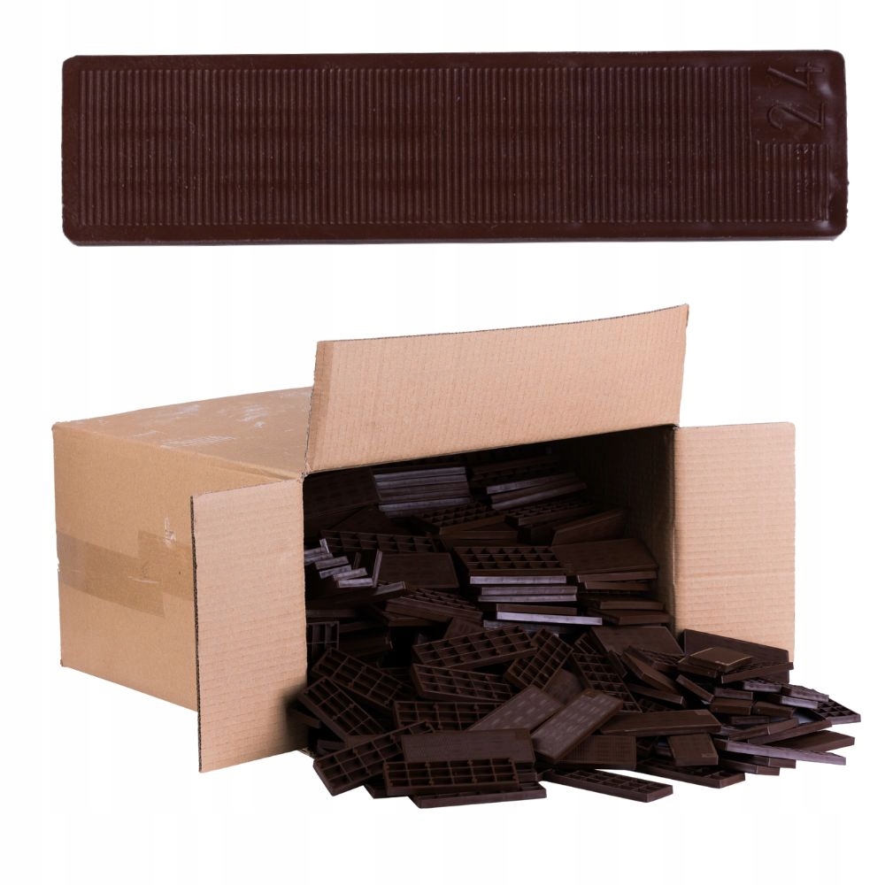 Deckline P2407 Odolné Vyrovnávací Distanční Podložky 24x100x7MM 500 Ks