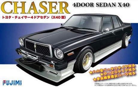 Toyota Chaser 4Door Sedan X40 1:24 Fujimi 038759