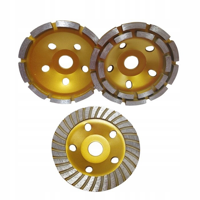 

Zestaw 3 tarcz garnkowych turbo segment 125 x 22,2