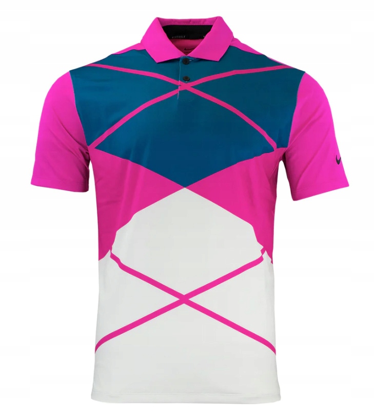 Tričko Nike Vapor Argyle Print Polo Golf DH0609-621 vel. S