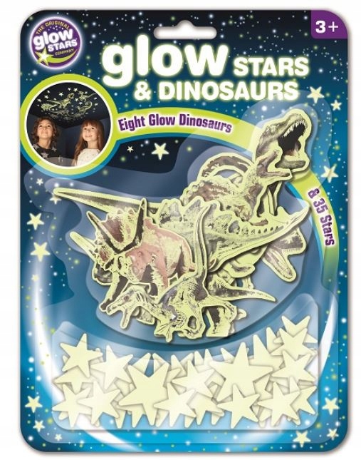 

Gwiazdki gwiazdy swiecace w ciemności Dinozary